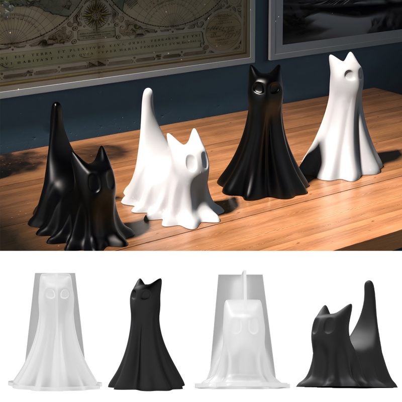 Resin Art Uv - Cetakan Silikon Plester Ornamen Desktop Halloween