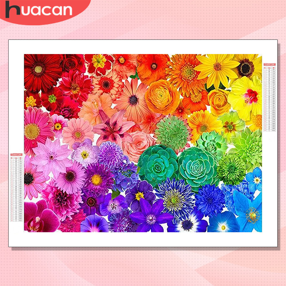 Resin Art Of Rose - HUACAN Diamond Art Kits Bunga Mawar
