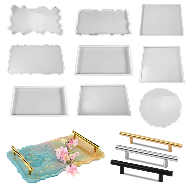 Resin Art Mould - Baki Cetakan Silikon Resin Epoksi DIY
