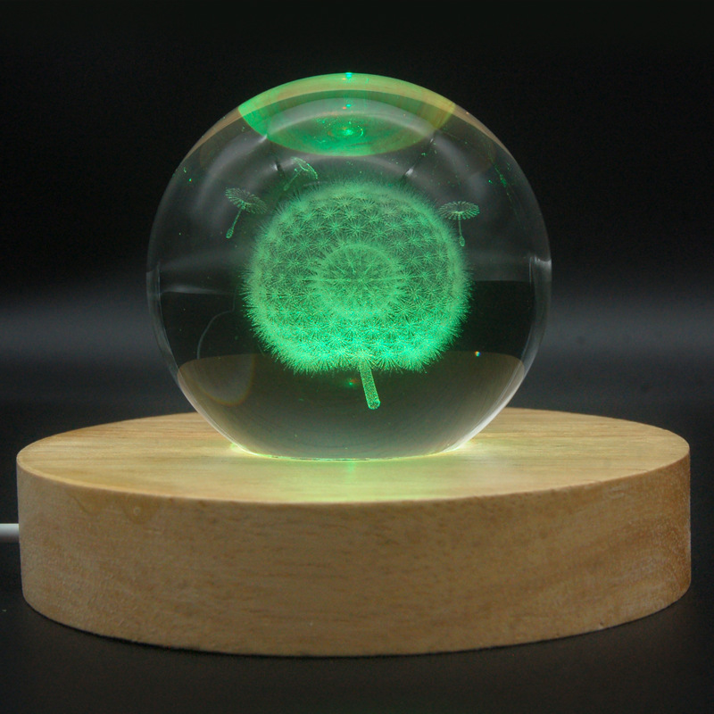 Lampu LED warna-warni kayu bul - Resin Art Light ulasan dan harga