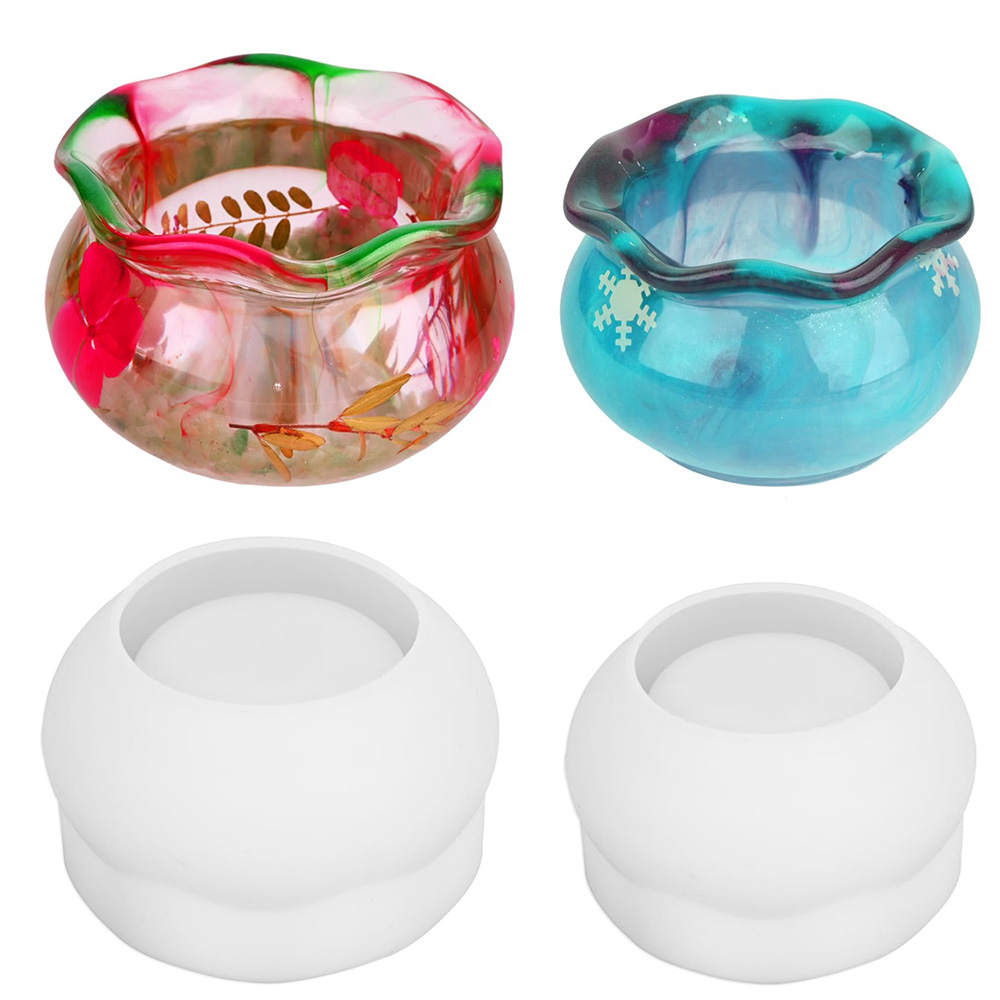 Tangki ikan berbentuk Diy lem  - Resin Art Mould ulasan dan harga