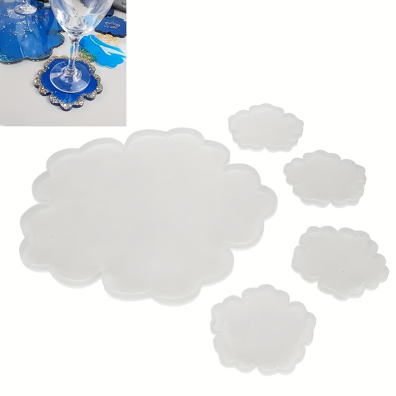5pcs Cetakan Silikon Alas Bant - Resin Art Mould ulasan dan harga