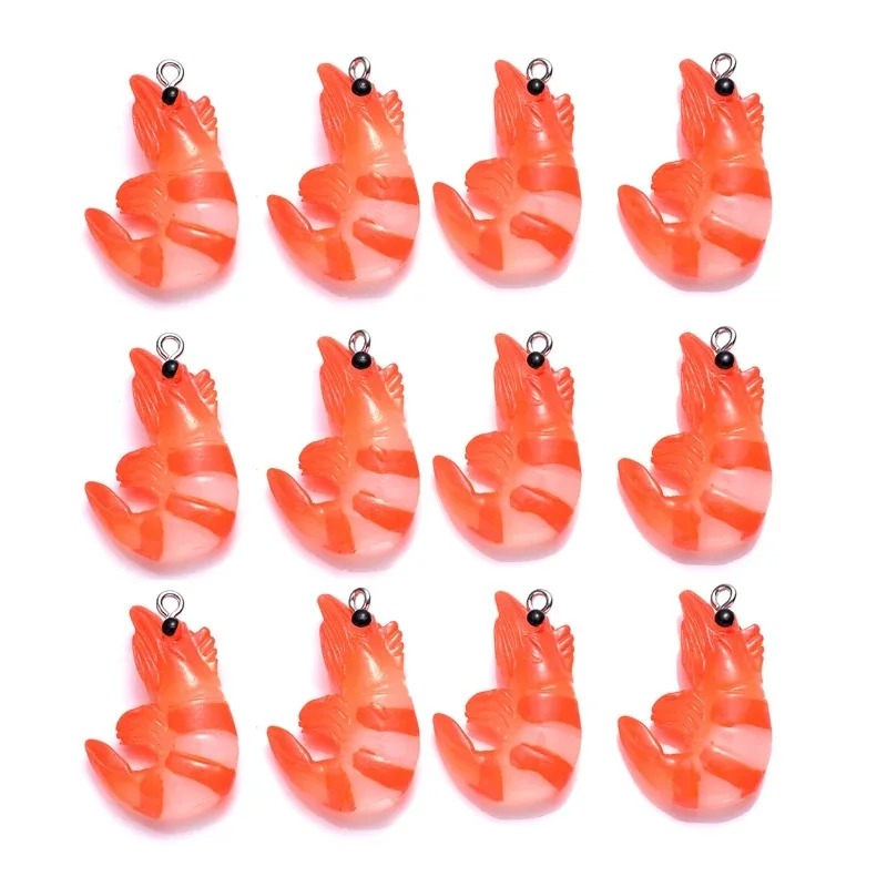 10 Buah Liontin Udang Lobster  - Resin Art Acrylic ulasan dan harga