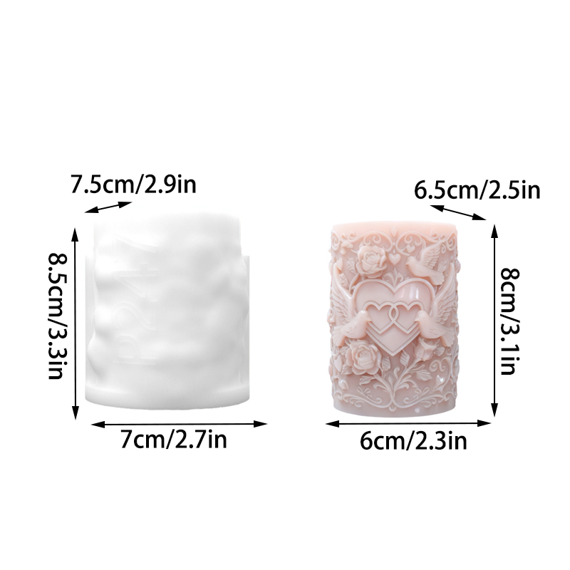Cetakan Lilin Silikon Motif Me - Resin Art Of Rose ulasan dan harga