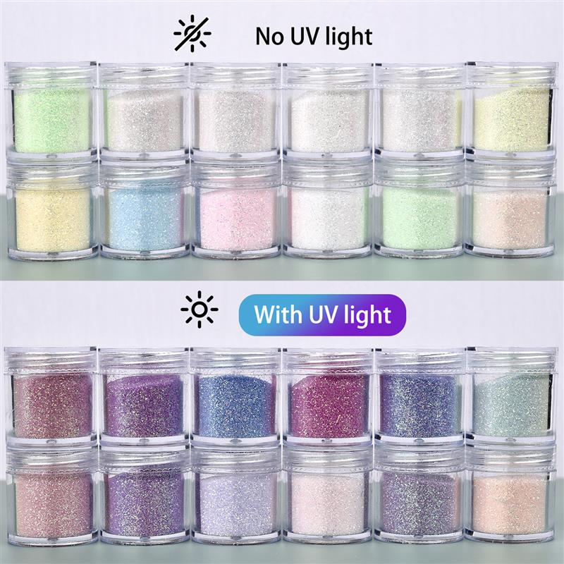 5g fotosensitif bubuk berubah  - Resin Art Uv ulasan dan harga