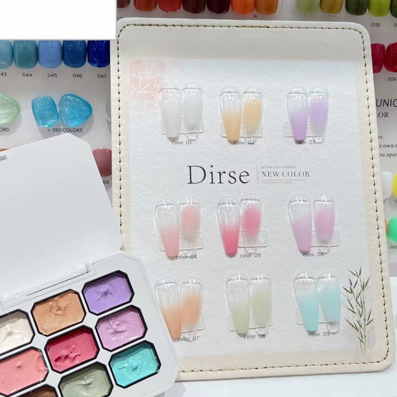 4/6/12 Grids Gel Polish Nude T - Resin Art Uv ulasan dan harga
