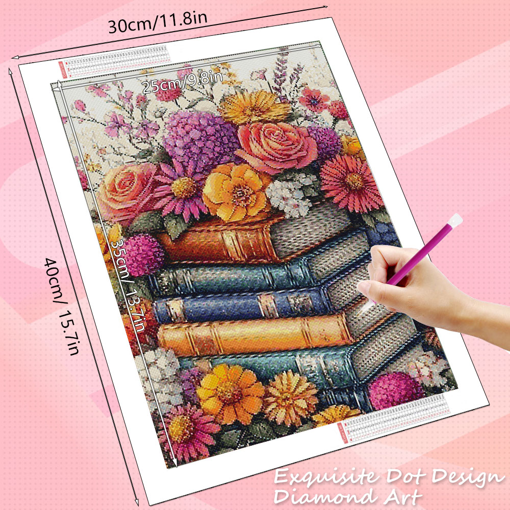 HUACAN Diamond Mosaic News 202 - Resin Art Of Rose ulasan dan harga