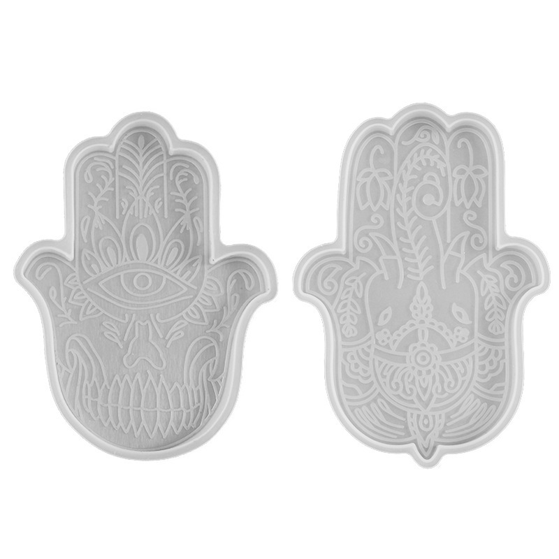 1 Buah DIY Coaster Hand Of Fat - Resin Art Mould ulasan dan harga