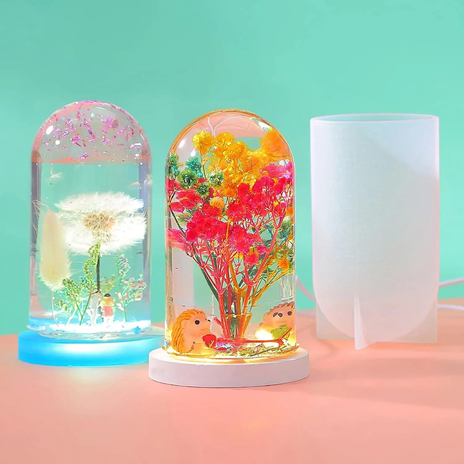 Cetakan Resin Epoksi Kristal D - Resin Art Light ulasan dan harga