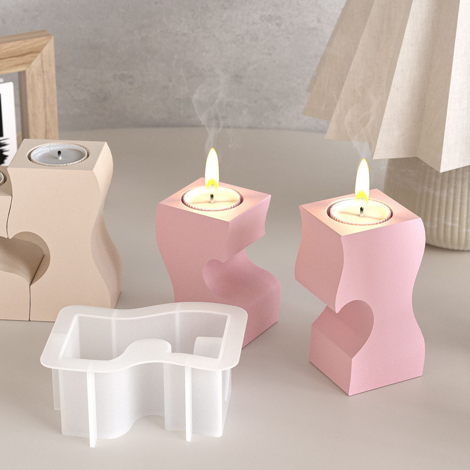 S Cetakan Silikon Lilin Hati D - Resin Art Uv ulasan dan harga
