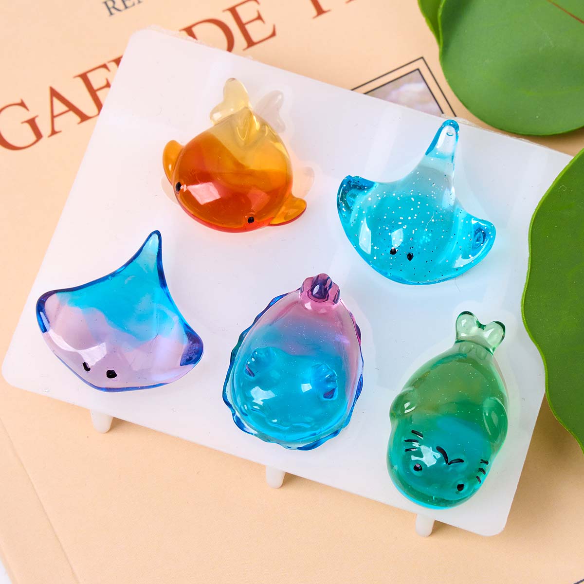 Cetakan Silikon Ikan Pari Kawa - Resin Art Mould ulasan dan harga