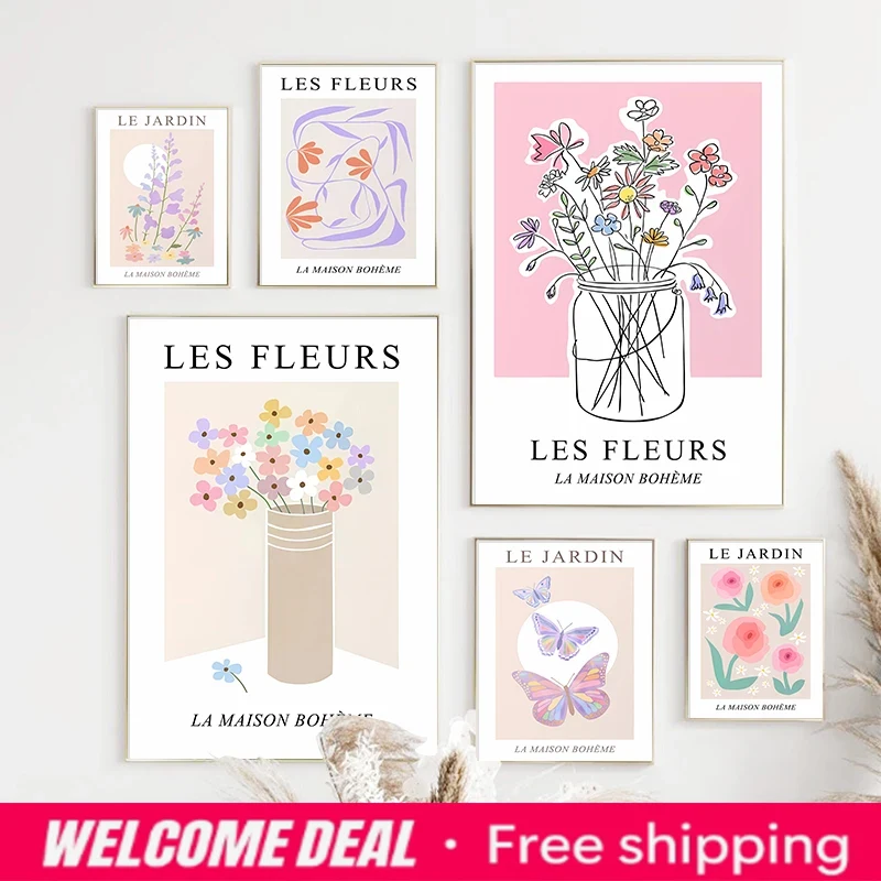 Poster Pasar Bunga Abstrak 202 - Resin Art Of Rose ulasan dan harga