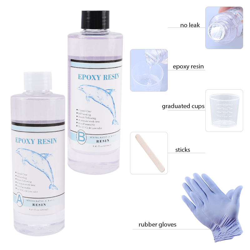 1:1 Jelas Epoksi Resin Kristal - Resin Art Uv ulasan dan harga