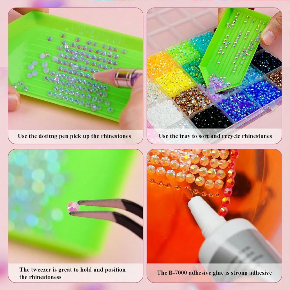 Kit Perhiasan 40 Warna Resin J - Resin Art Gift For Birthday ulasan dan harga