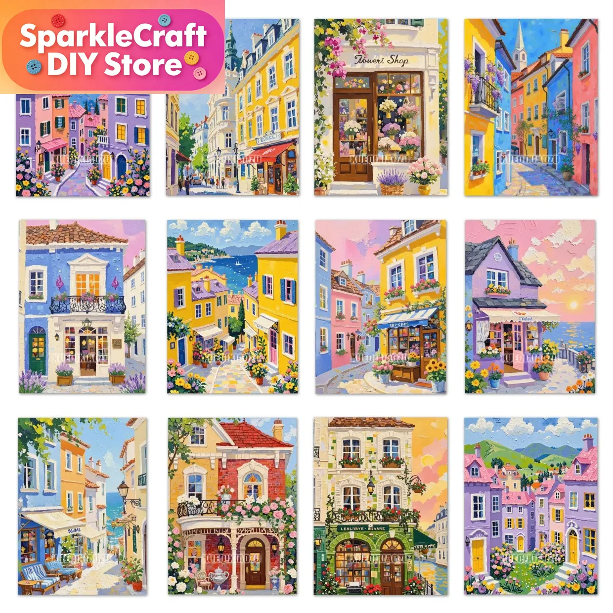 Lukisan Berlian DIY Pemandanga - Resin Art World ulasan dan harga