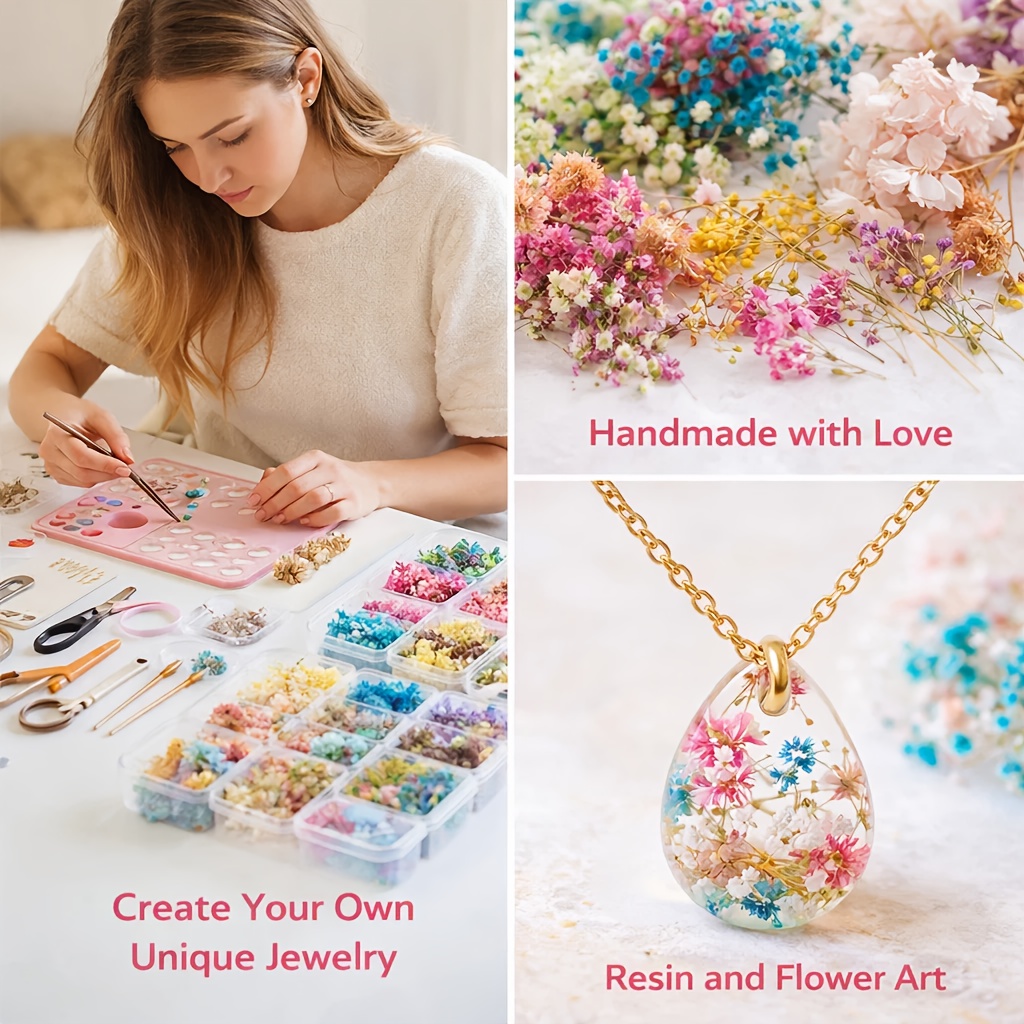10 Kotak Set Buket Bunga Kerin - Resin Art Gift For Birthday ulasan dan harga