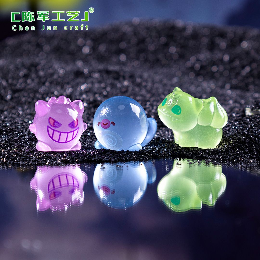 Figur Mini Pokemon Bercahaya,  - Resin Art Light ulasan dan harga