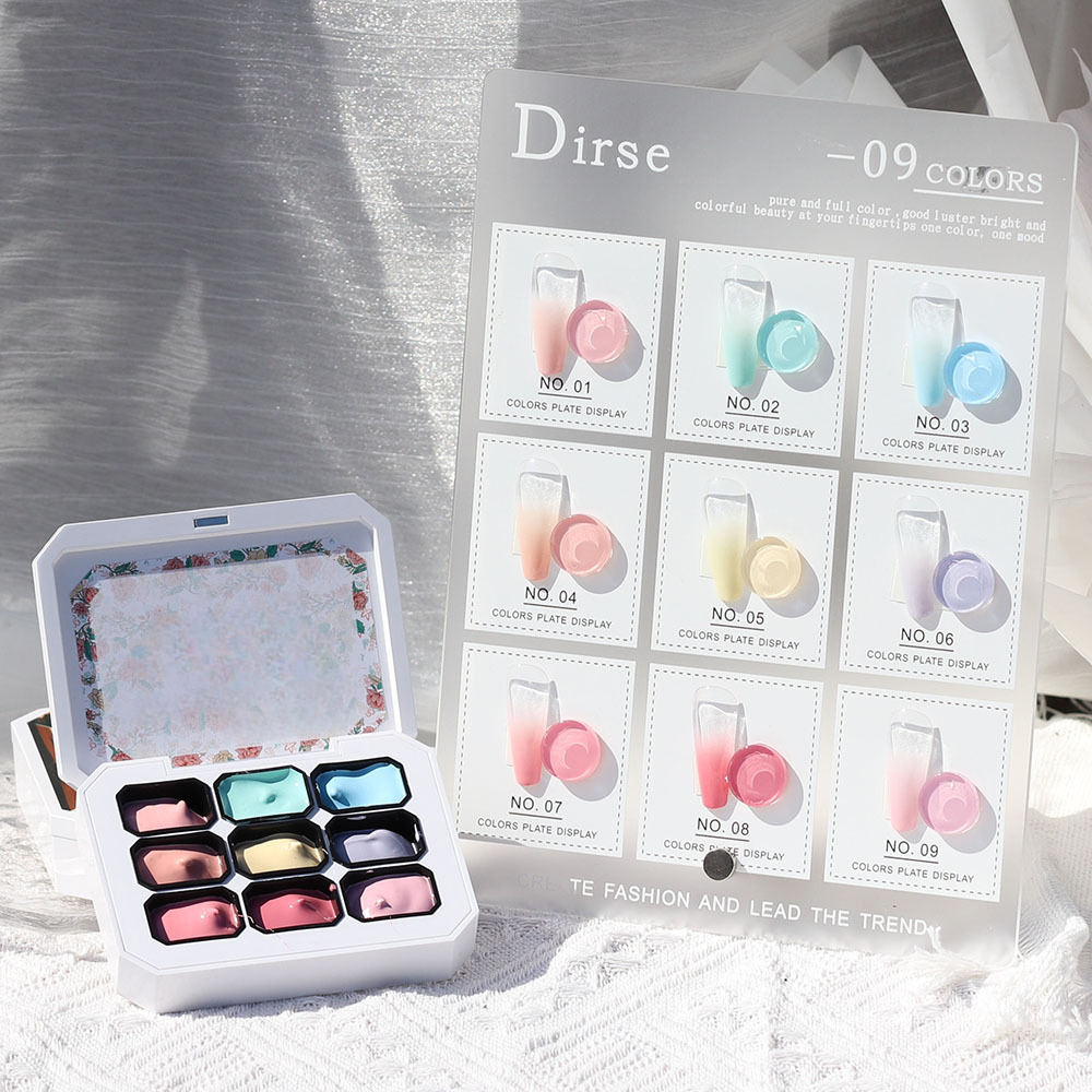 1 Buah 4/9 Warna Gel Menepuk W - Resin Art Uv ulasan dan harga