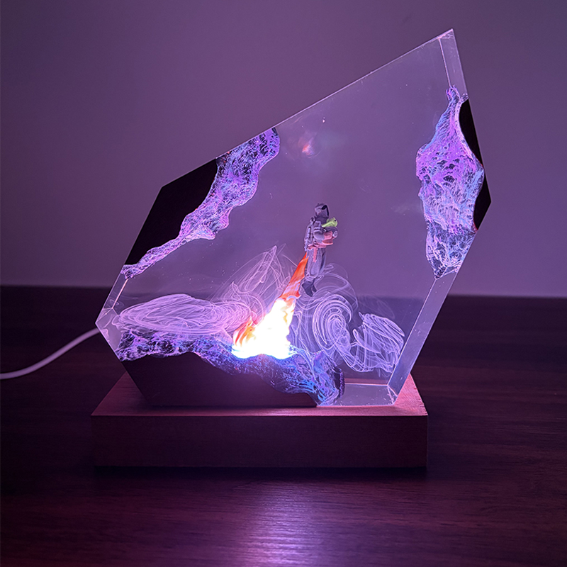 Lampu Meja Resin Figur Anime S - Resin Art Light ulasan dan harga