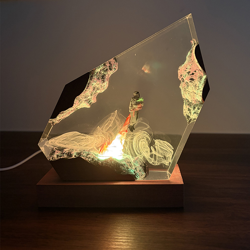 Lampu Meja Resin Figur Anime S - Resin Art Light ulasan dan harga
