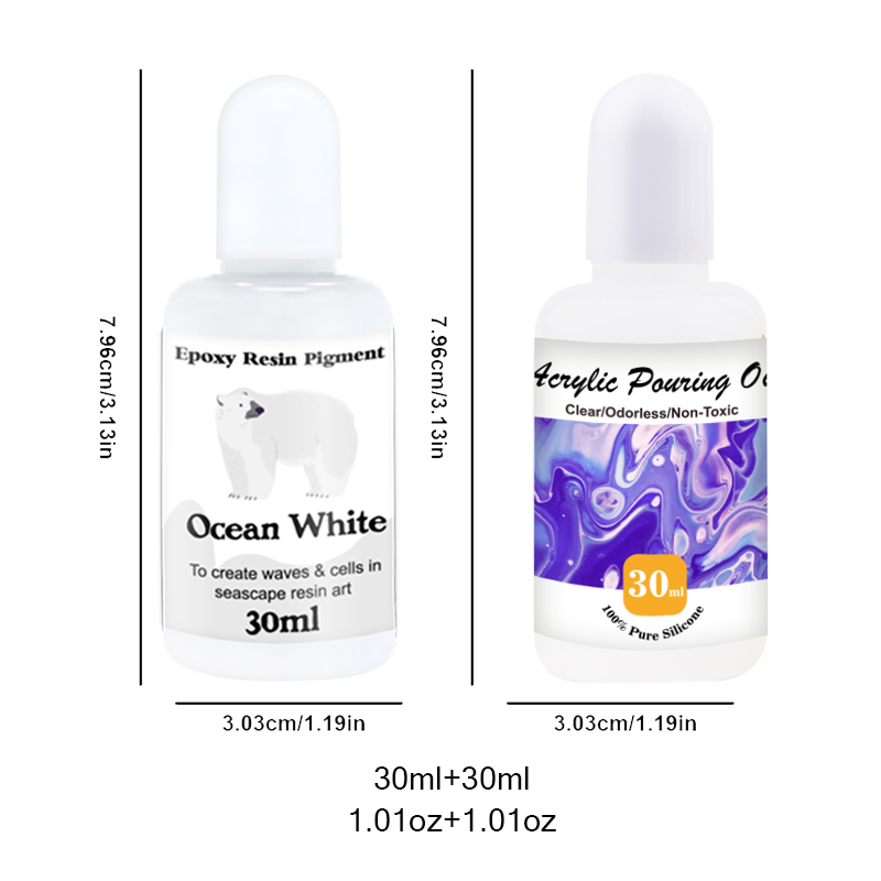 Set Kombinasi Minyak Infus Akr - Resin Art Acrylic ulasan dan harga