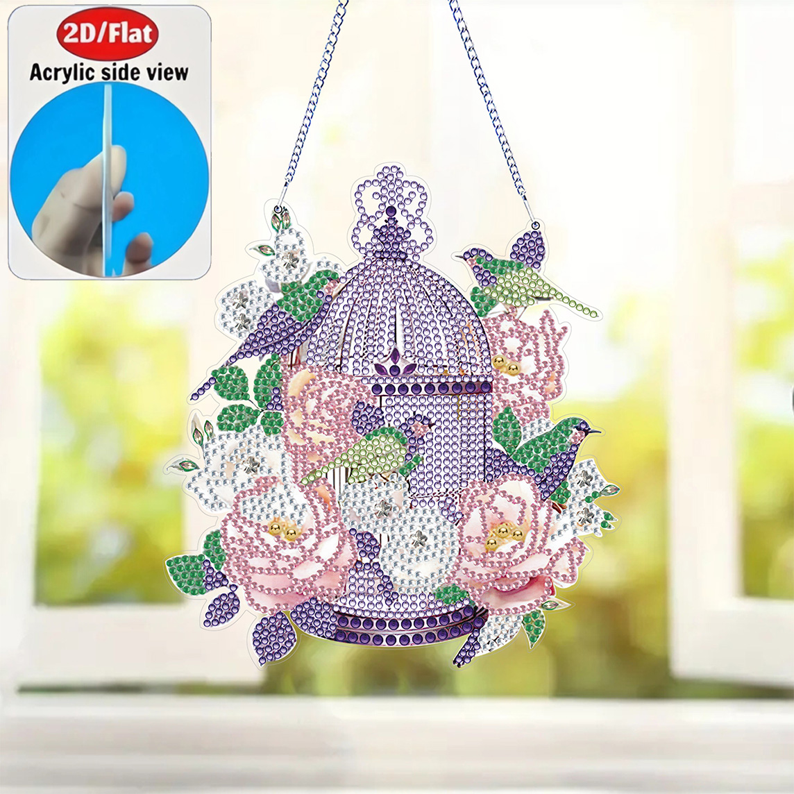 Set Hiasan Dinding Akrilik 2D  - Resin Art Gift For Birthday ulasan dan harga