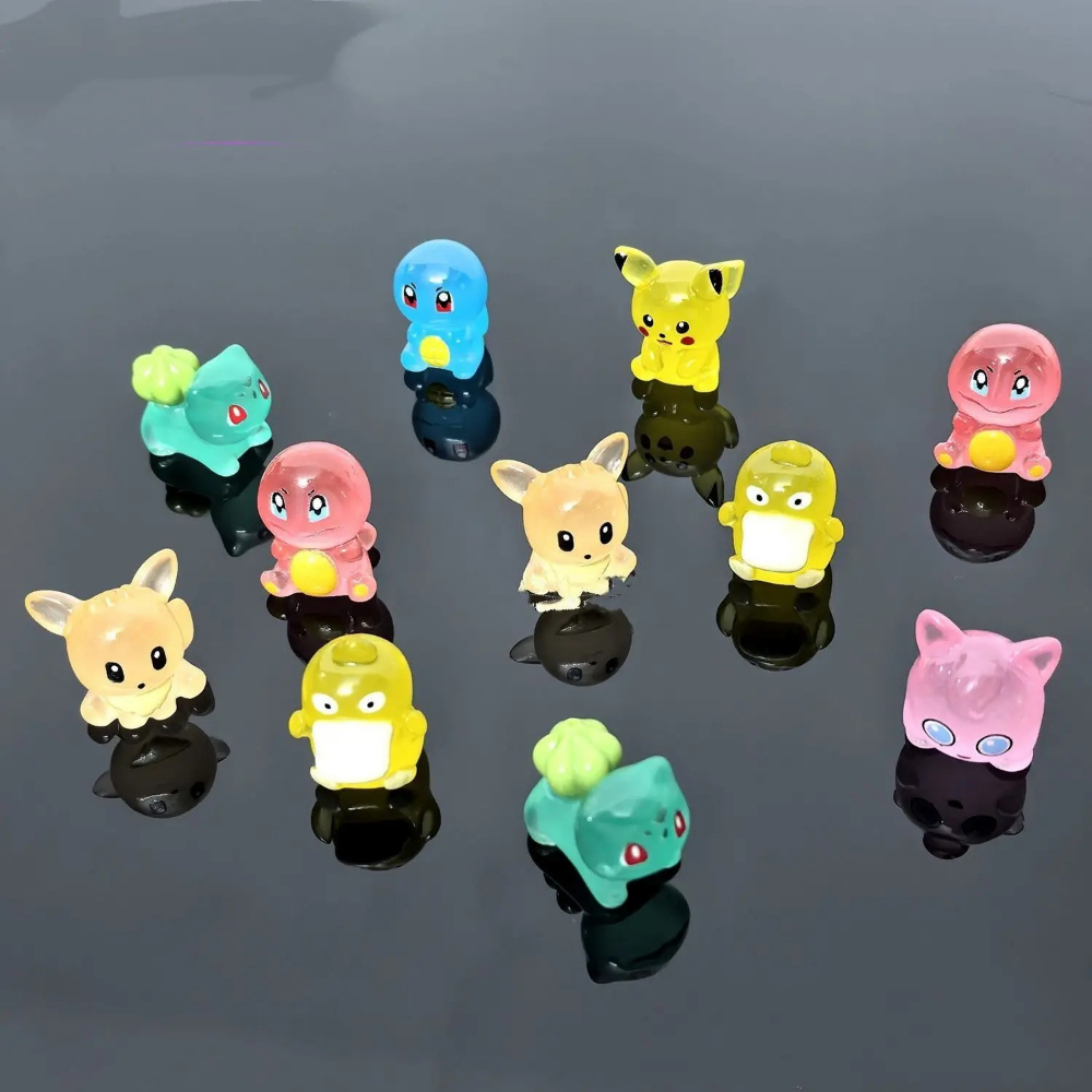 7 Buah/Set Patung Mini Anime P - Resin Art Light ulasan dan harga